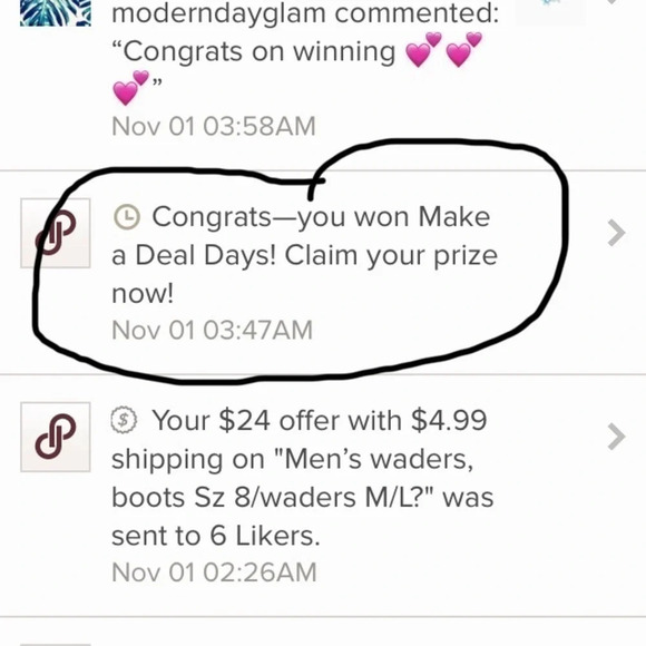 I won Make a Deal Days!!! - Picture 3 of 3